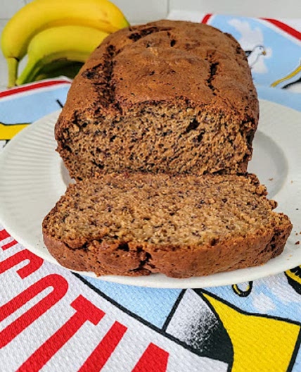 Tahini Banana Bread