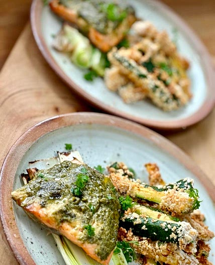 Air Fryer Salmon Pieces