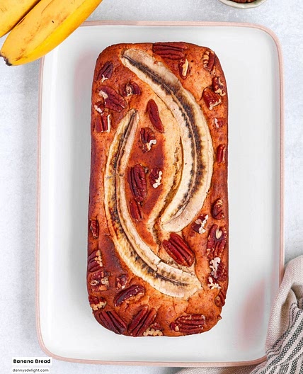 Cottage Cheese Banana Loaf