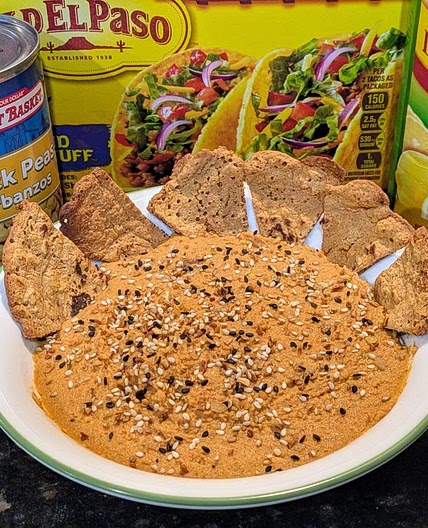 Lemony Taco Inspired Hummus