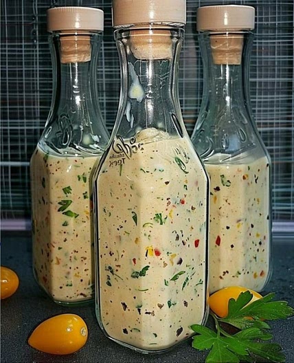 Senfbasierte Salatsauce