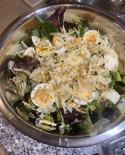 Olive oil and Balsamic Mixta Salad