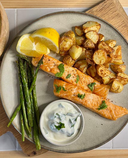 Air Fryer Salmon Fillets