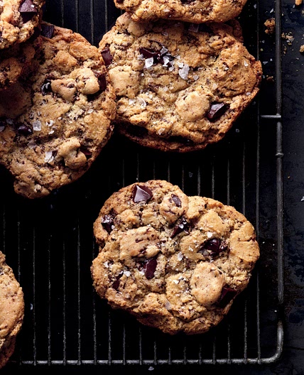 Salty Chocolate Chunk Cookies