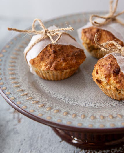 Air Fryer Banana Cupcakes