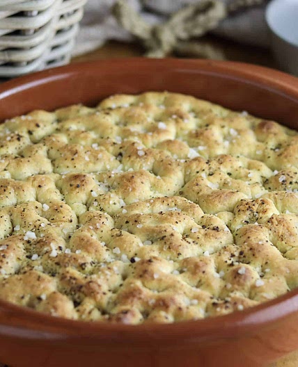 Black pepper focaccia