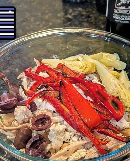 Greek Salad with Chicken