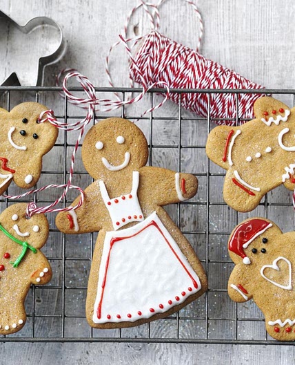Christmas gingerbread men