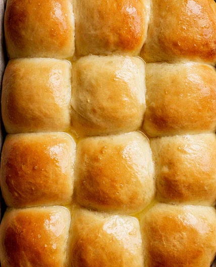Soft Rolls, no egg
