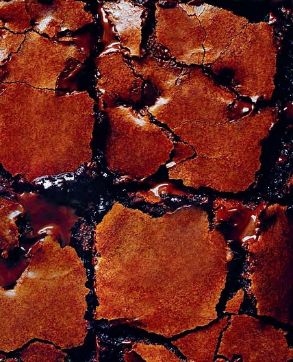 Molten Chocolate-Chunk Brownies