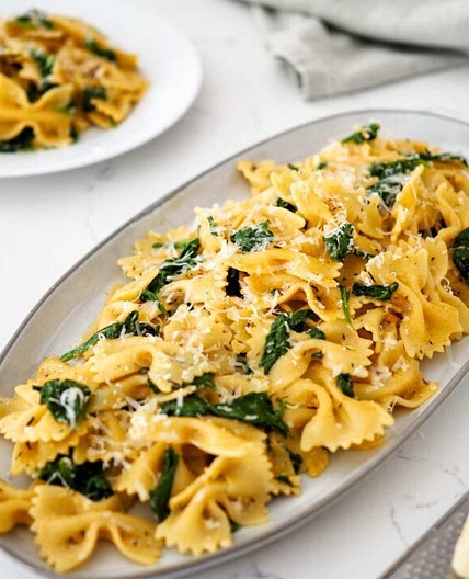 Creamy Cajun Spinach Pasta for Two
