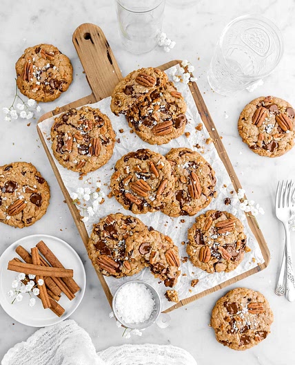 The Best Thick and Chewy Cowboy Cookies