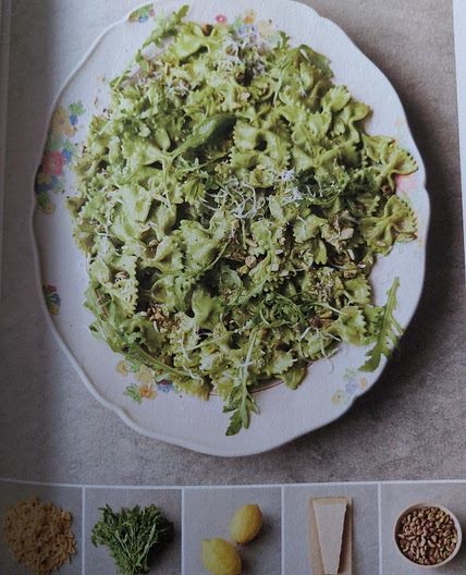 Lemony Rocket Farfalle