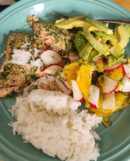 Ginger-Dill Salmon