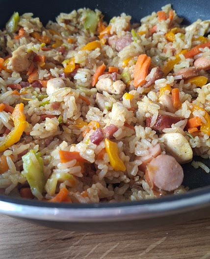 Arroz con verduras