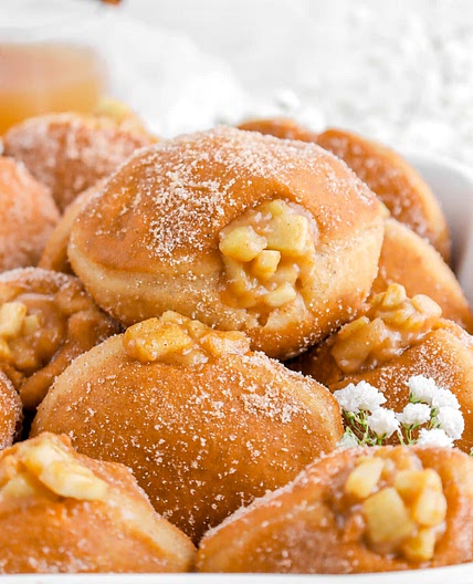 Apple Pie Doughnuts