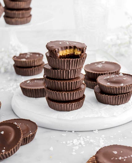 Homemade Peanut Butter Cups (Vegan + Gluten Free + Refined Sugar Free!)