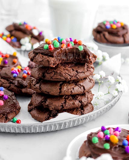Cosmic Brownie Cookies