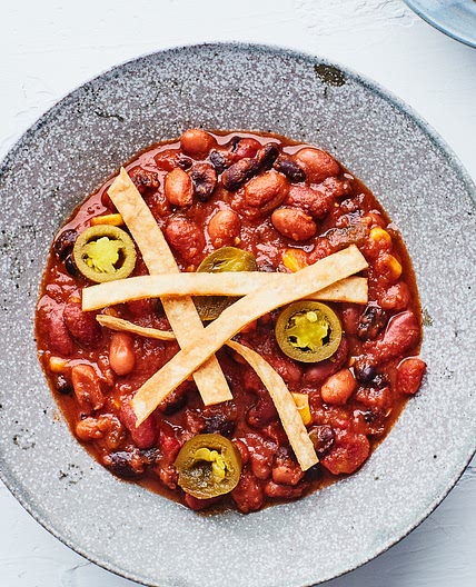 Vegetarian Three-Bean Chili