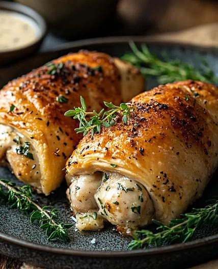 Delicious Chicken Stuffed Crescent Rolls Recipe | Easy Crescent Roll Ideas
