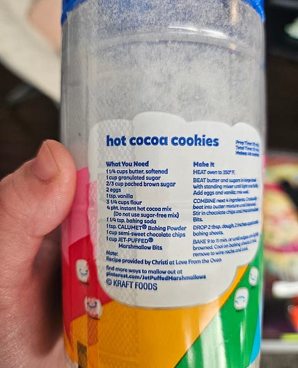 Hot cocoa cookies