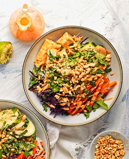Spring Roll Bowls