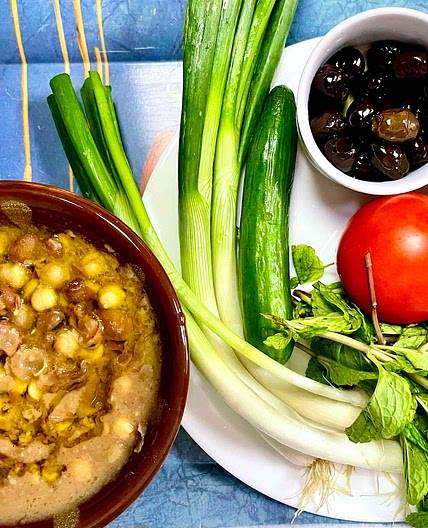 Foul Mdammas ﻿(Fava beans) فول مدمّس