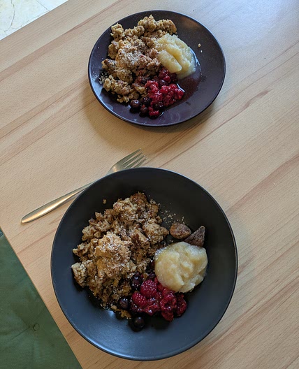 Scrambled Oats (High Protein Kaiserschmarn)