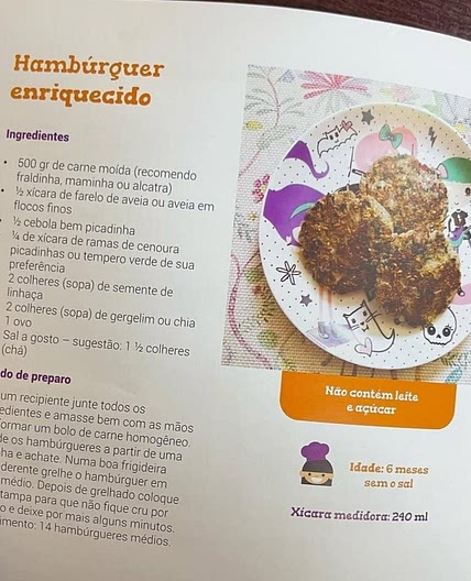 Hamburguinho enriquecido