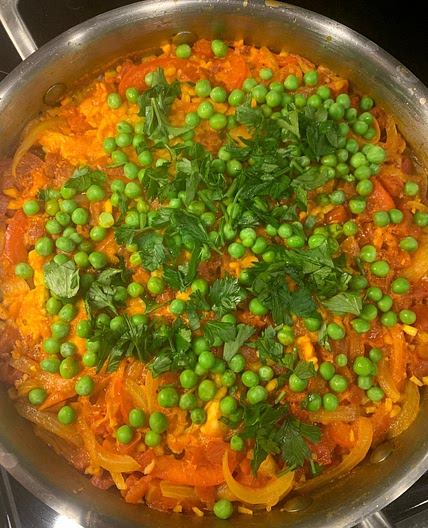 One Pan Chicken and Chorizo Paella