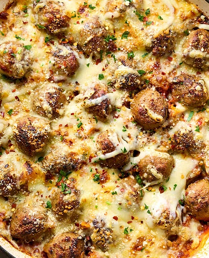 One-Pan Meatballs & Rice Recipe
