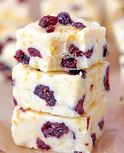 Cranberry Orange Fudge