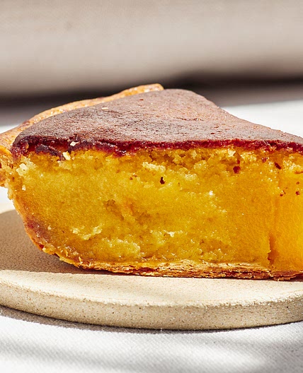Almond Custard Pie