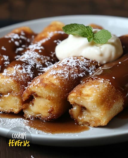 Banoffee French Toast Roll-Ups