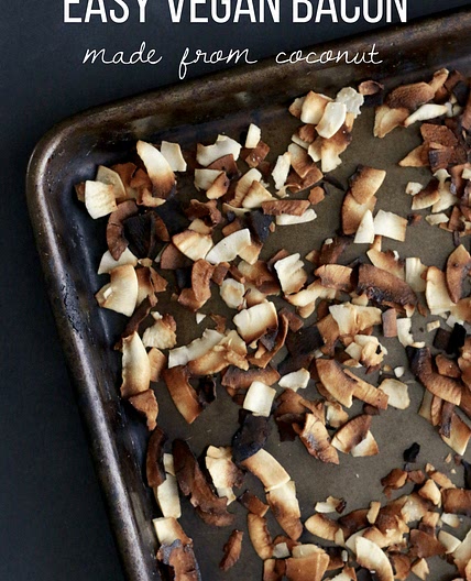Easy Vegan Coconut Bacon