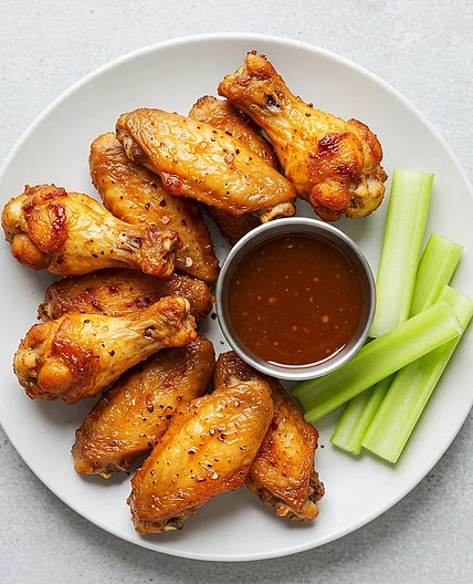 Crispy Baked Chicken Wings Recipe | Easy & Healthy | Sharp Blades