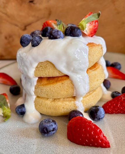 Air Fryer Pancakes