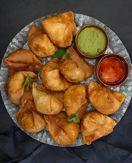 Recette samoussa poulet au curry​