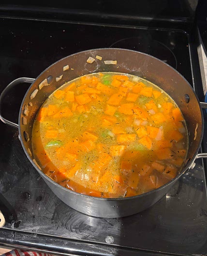 Hearty Potato & Chickpea Soup