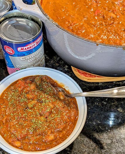 Creamy Vegan White Bean Chili