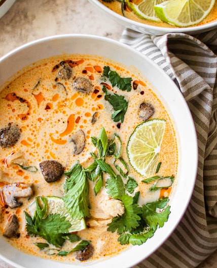 Thai Coconut Chicken Soup