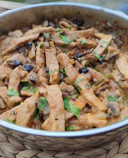 Pork Stroganoff
