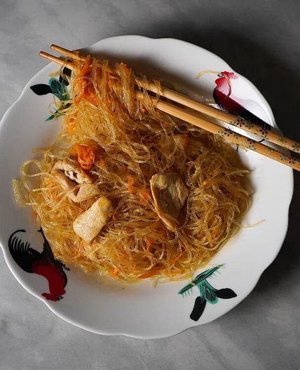 Fried Glass Noodles (Vermicelli) 炒冬粉