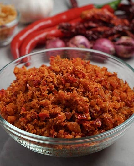 Hae Bee Hiam 虾米香 (Spicy Dried Shrimps Sambal)