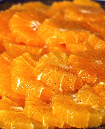 Orange Slices with Cinnamon