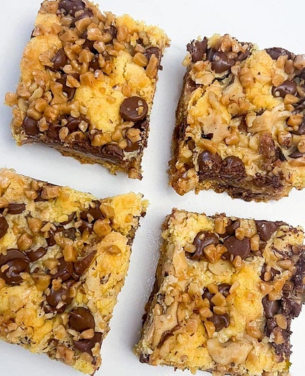 Cake Mix Toffee Bars