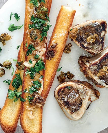Bone marrow on toast