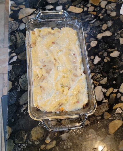 Cream of celery rabbit loaf