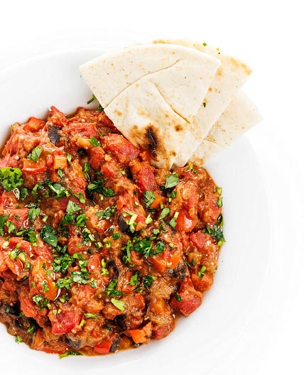 Turkish Eggplant Salsa