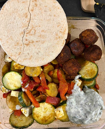 Falafel pita’s 